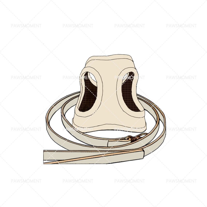 Arnés para perros pequeños de , correa para perro, accesorios para Bulldog Francés, arnés de perrito y juego de correa para caminar, LC0256