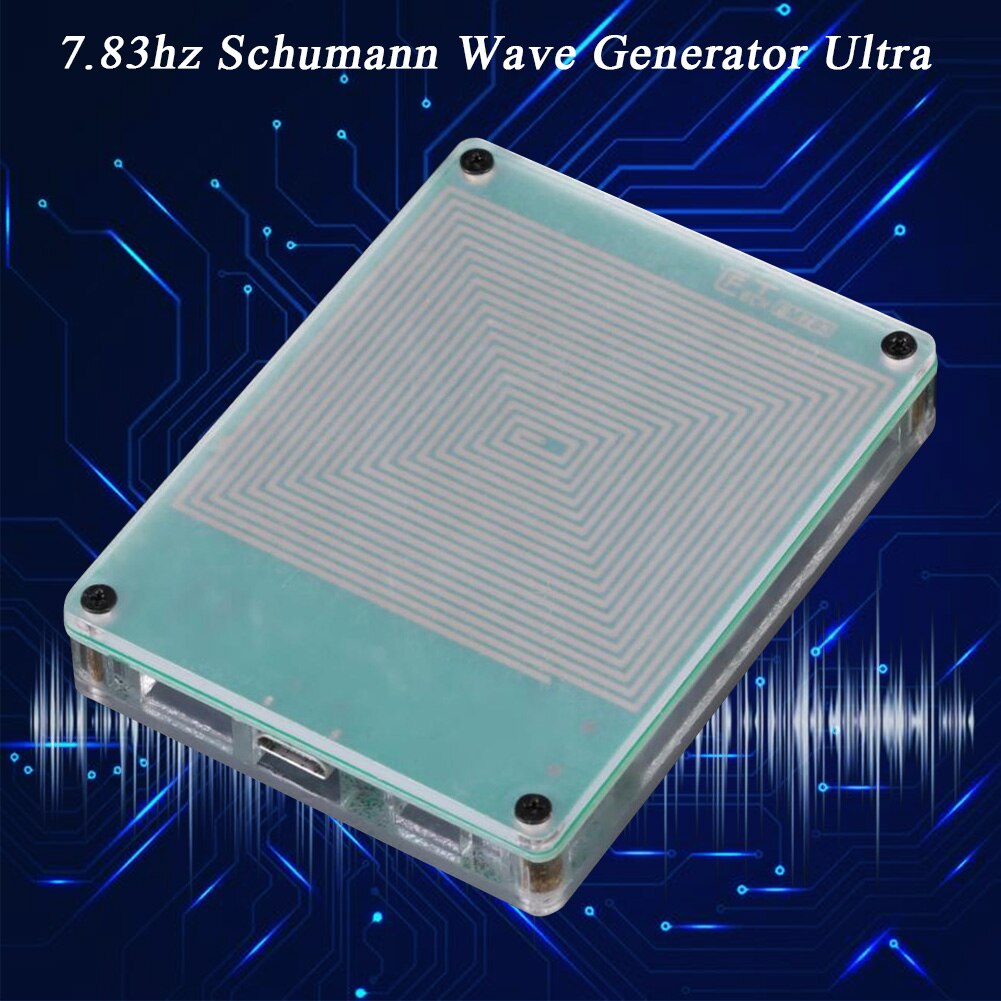 7.83hz- puls soveværelse ultra lavfrekvent med skruetrækker elektronisk schumann wave generator usb genopladeligt hjem bærbart