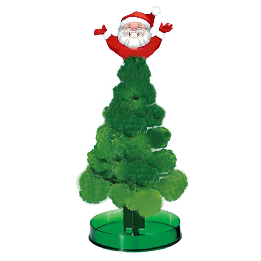 Magic Tree Paper Tree Mini Christmas Tree Magic Growing Toy Boys 5ml Decoración Interior De Bricolaje Diy-decoratie