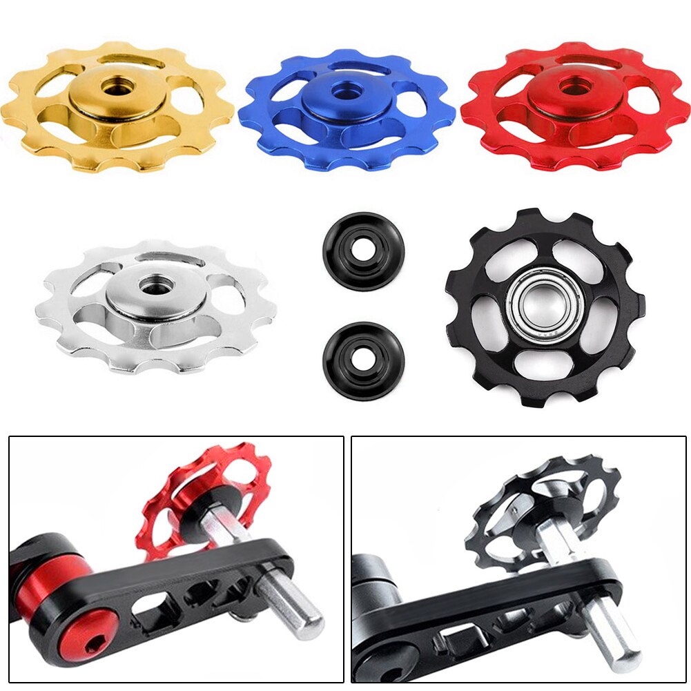 BBB 12-T SRAM compatibele derailleur jockeywielen 11 versnellingen I smal/breed met verzegelde lagers I SRAM Jockey Wheels I RollerBoys BDP-06