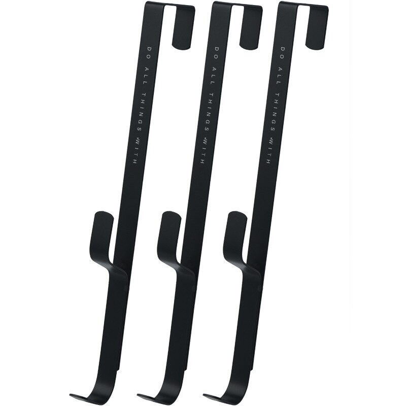 3 packs of perforated-free door rear hook racks wa... – Vicedeal