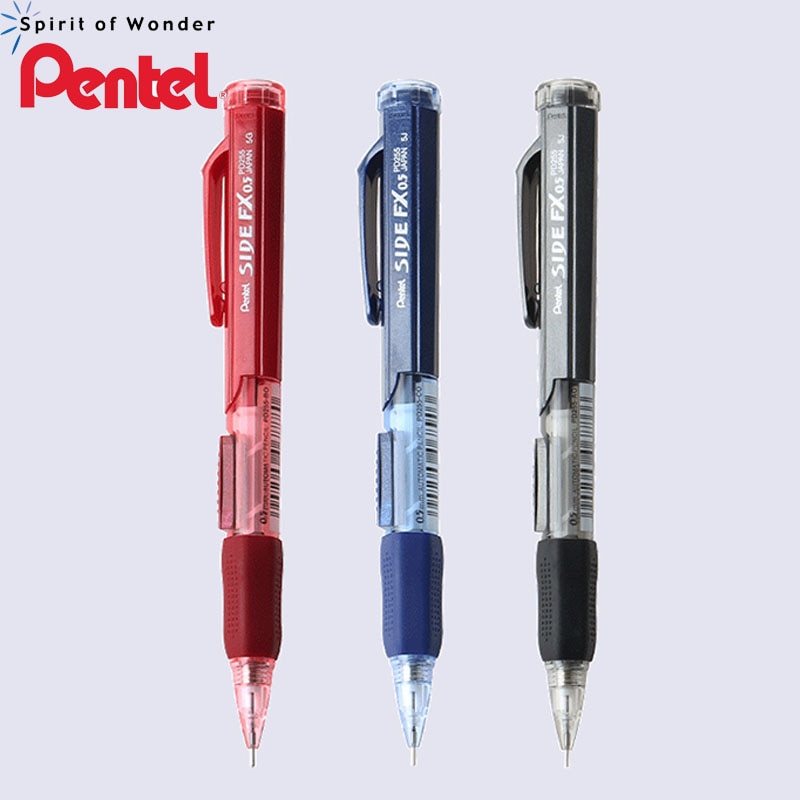 12 pcs Pentel PD255 activity pencil side press automatic pencil 0.5mm rubber retractable