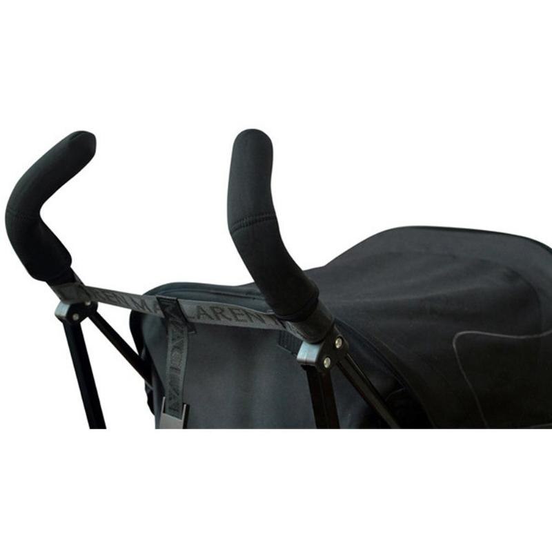 2 Stks/partij Neopreen Kinderwagen Handvat Protector Cover Rijtuigen Poussette Grip Cover Zwarte Kleur Kids Auto Vervoer Voorste Handgreep