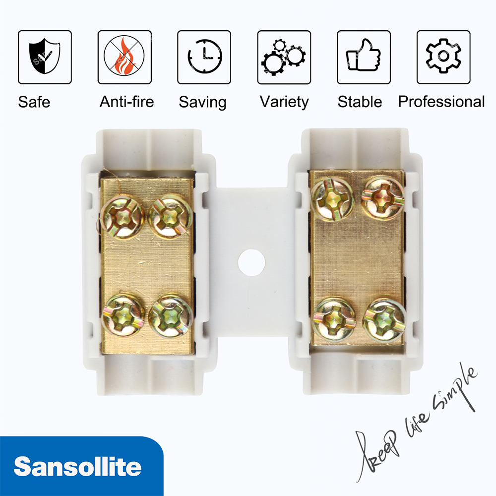 High power Wire Connector 60A Mini Fast Wire Connector Universal Cable Connector for switch fixed with screw Terminal Block