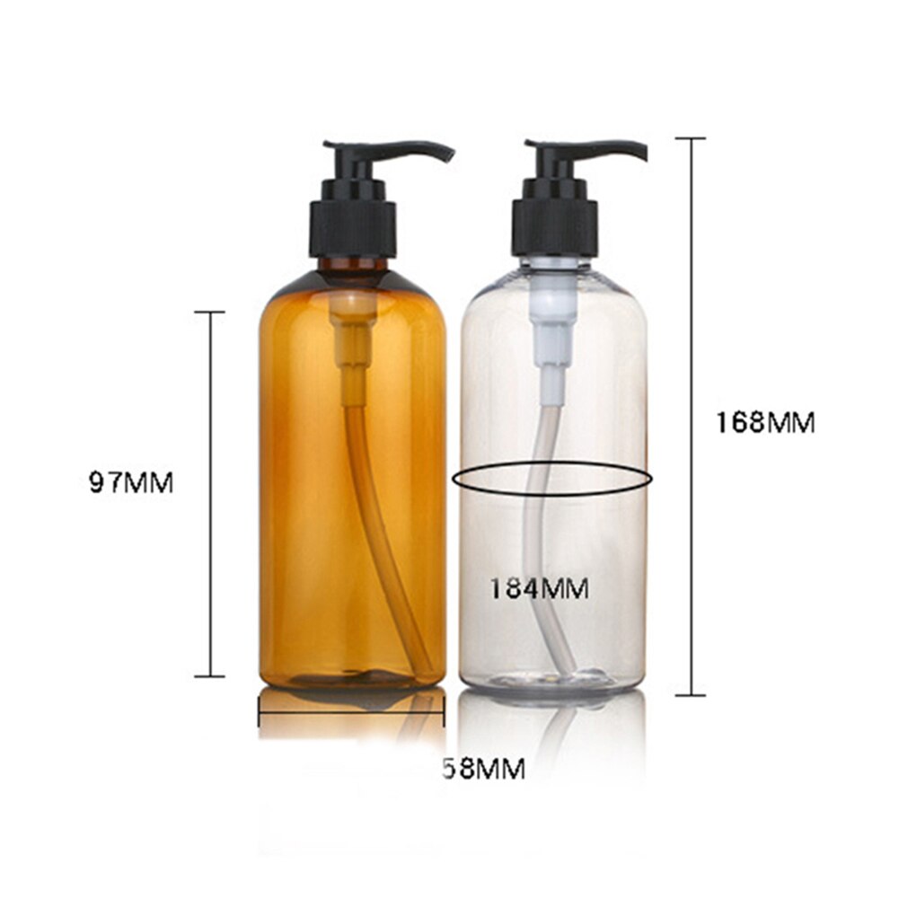 Bouteilles avec pompe vide pour Gel douche, avec distributeur 100/200/300ml