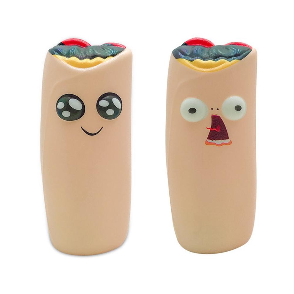 throw throw burrito tossed taco mini egg roll slow rebound toy squishy In STOCK！: Default Title