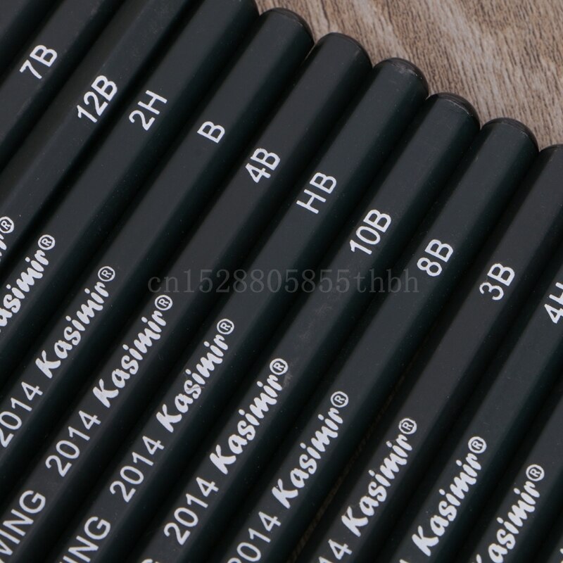14Pcs Drawing Sketch Pencil Art Artist Craft School Supplies Set
