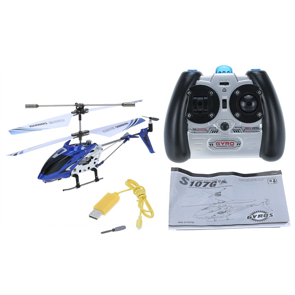 Hélicoptère Syma S107G R/C: Bleu