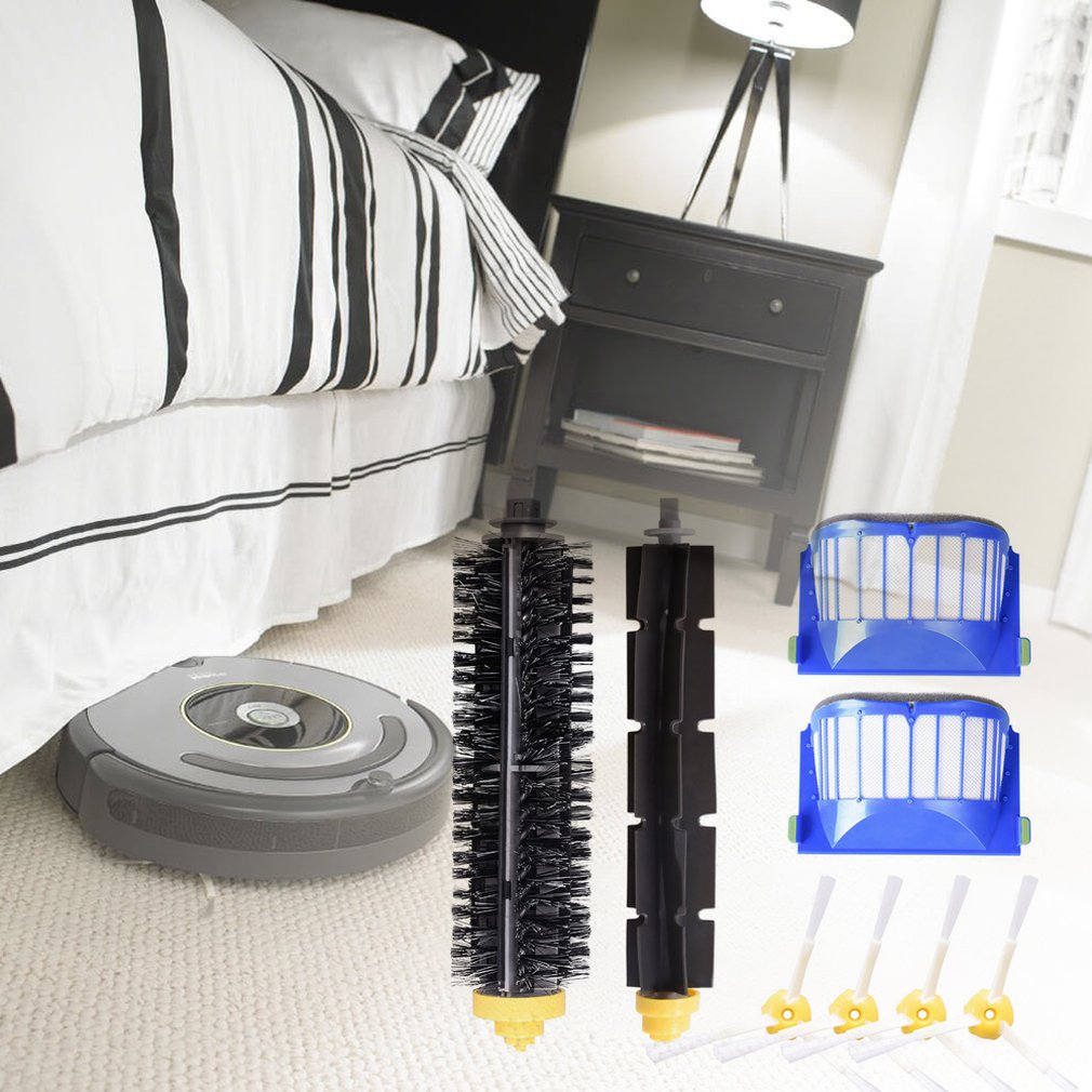 for iRobot Roomba Vacuum Cleaner Spare Part main brush side brush air filter HEPA 600 690 620 630 650 660 671 680 605 621 631