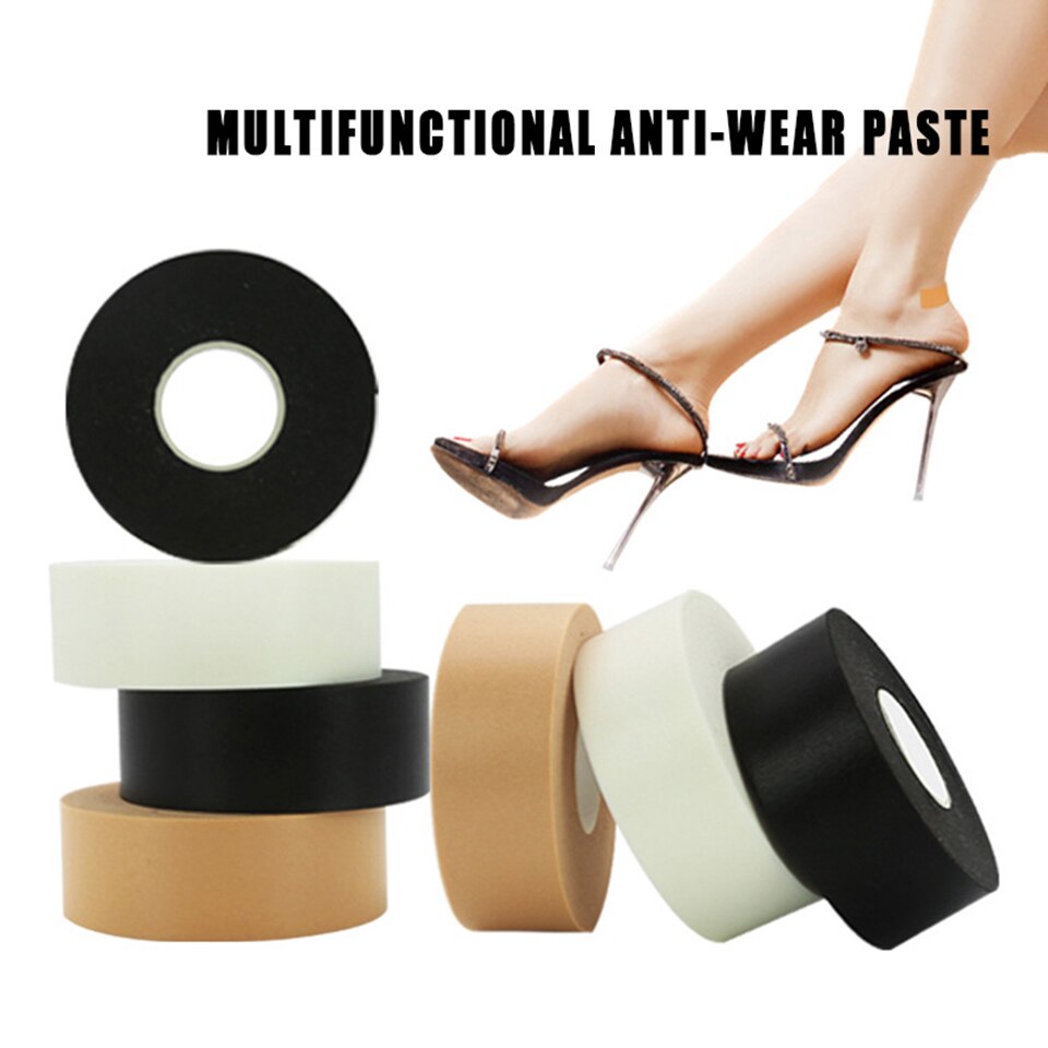 Gobygo multifunções à prova dmultifunction água calcanhar adesivo espuma resistente ao desgaste sapatos de futebol basquete remendo inserções dor aliviar almofada