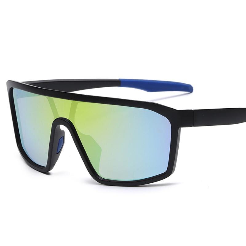 QALLY Gafas de sol polarizadas para hombre, marco rectangular, gafas de sol polarizadas para hombre, gafas de sol deportivas con protección UV400, Negro/Negro/Negro, M QALLY Gafas de sol polarizadas para hombre, marco rectangular, gafas de sol polarizadas para hombre, gafas de sol deportivas con protección UV400, Negro/Negro/Negro, M