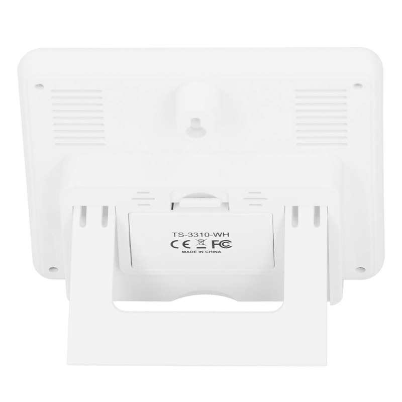 Wireless Weather Station Intelligent Touch Screen Thermometer Hygrometer With Sensor Color LCD Display Temperature Humidity