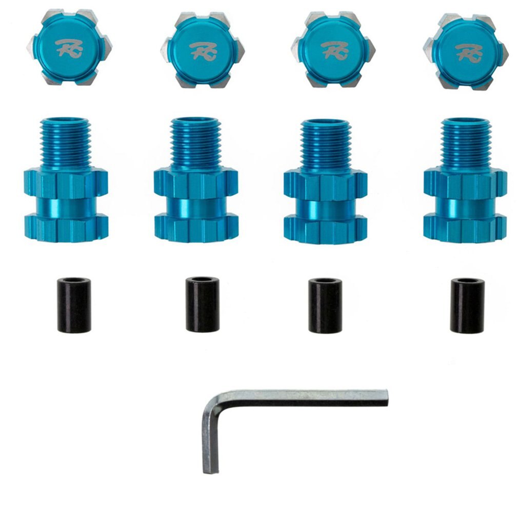 Verbreed Hexagon Connector Onderdelen Voor Traxxas 1/10 Maxx Kleine X Aluminium 17Mm Model Auto Accessoires