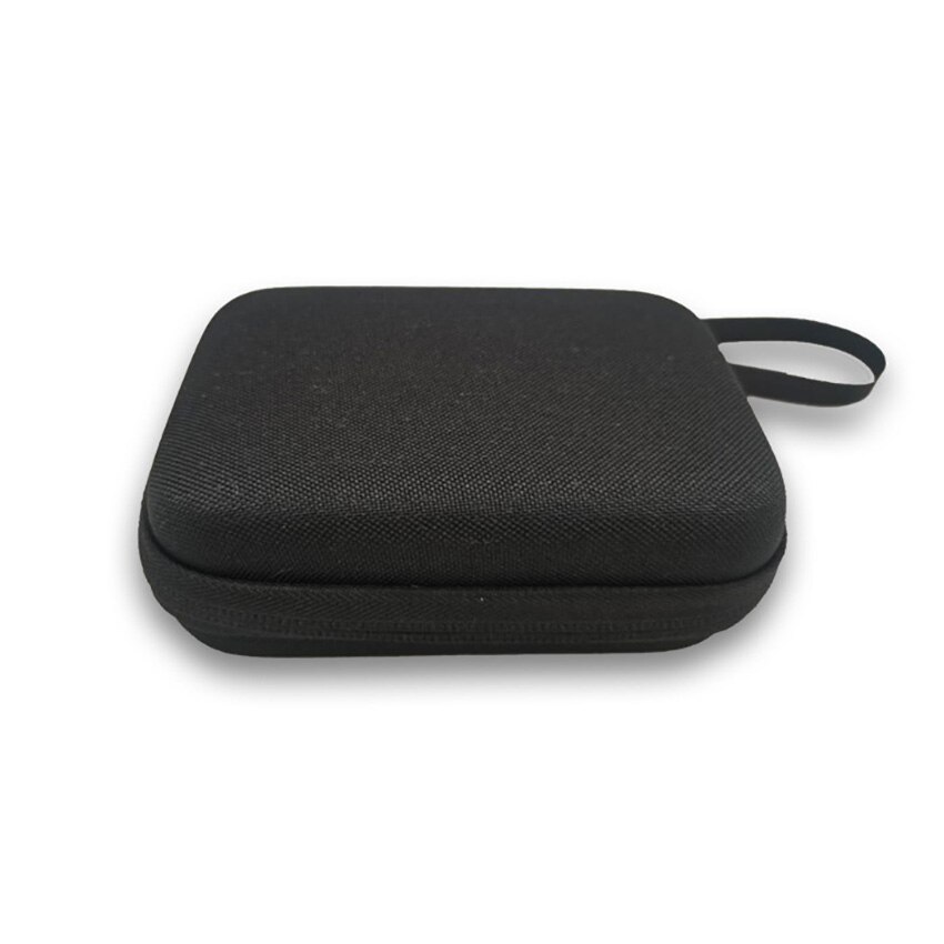 Oortelefoon Zak Headset Hoofdtelefoon Storage Case Multi-Fuction Beschermen Oordopjes Data Oplaadkabel Opbergdozen: Black