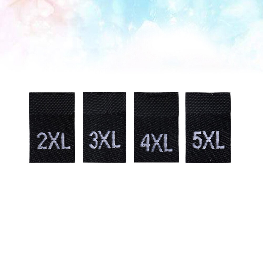 500 Stuks Kleding Size Labels Gevouwen Doek Labels... – Grandado