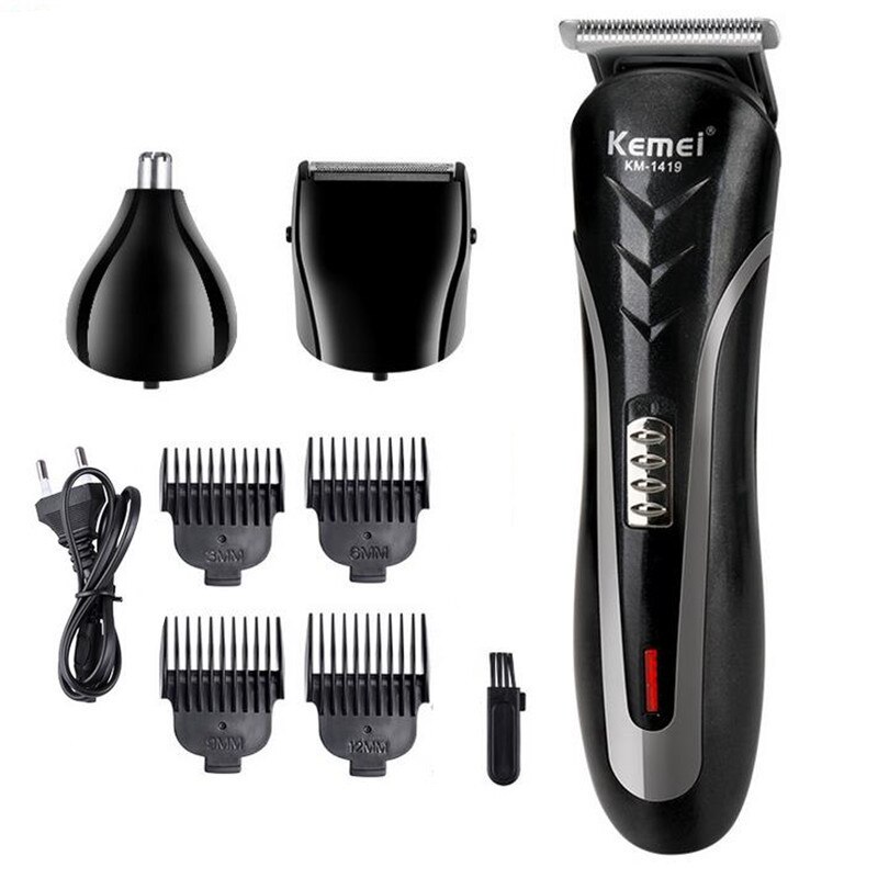 Cortador de pelo eléctrico multifunción 9 en 1 con enchufe europeo, cortador de barba y pelo, máquina cortadora de pelo 20 #51: Hair Clipper B