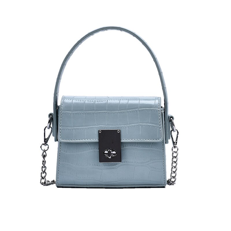 carré femmes sacs à bandoulière sacs à main de créateur chaînes de luxe alligator sac à bandoulière dame petit rabat sac à main femme sac