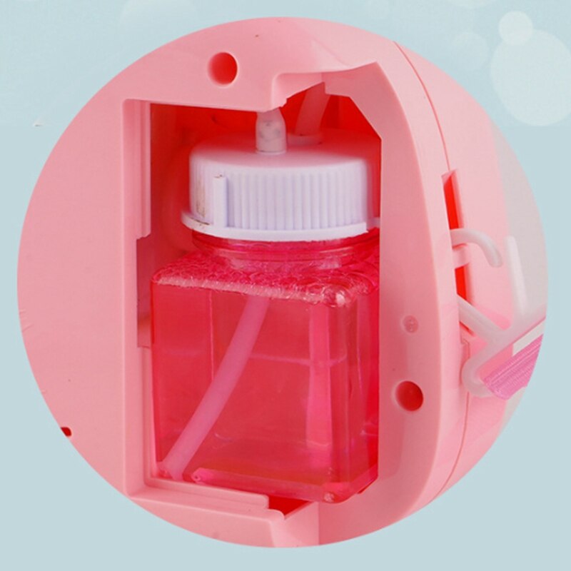 Bunny Waskolf Kinderen Speelgoed Roze One-Key Automatische Camera Bubble Machine