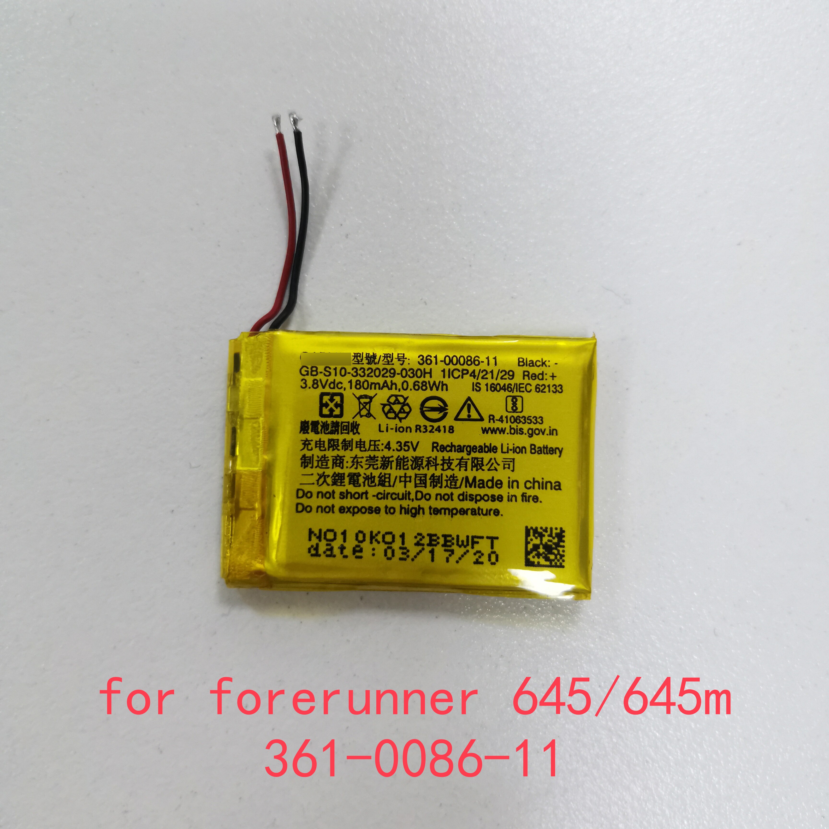 Original Metal Frame LCD Screen With Front Frame Battery 361-00086-11 Back Cover Without Battery For Garmin Forerunner 645 645m