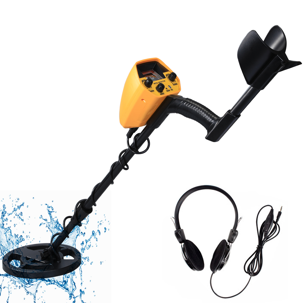Underground Metal Detector MD-4030 Adjustable Gold Treasure Hunter Finder Under Shallow Water Metal Detector GTX5030: white