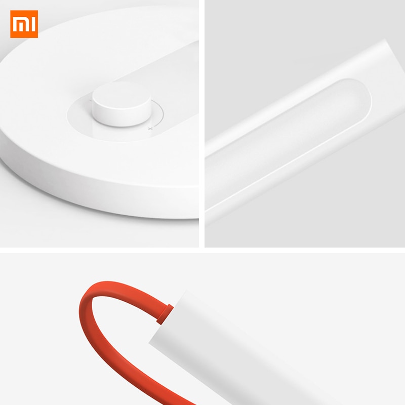 Original Xiaomi mi jia mi inteligente LED lámpara de escritorio lámpara de mesa con atenuación de la luz de lectura WiFi habilitado trabajo con Alexa mi APP casa 100-240V