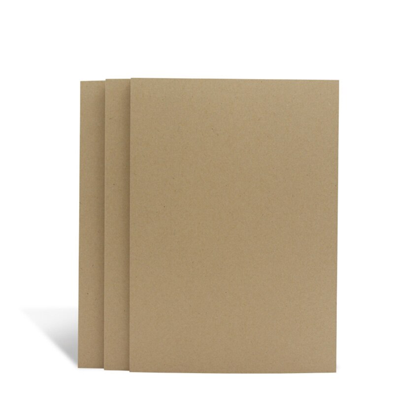 100 Sheets 150gsm Brown Kraft Paper DIY Handmade Cardboard Paper A4