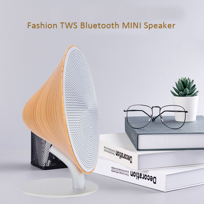 Retro Hout Draadloze Bluetooth Speaker Ondersteuning Nfc Touch Oppervlak Subwoofer Home Audio Bluetooth 4.2 Audio Desktop Stereo Speaker