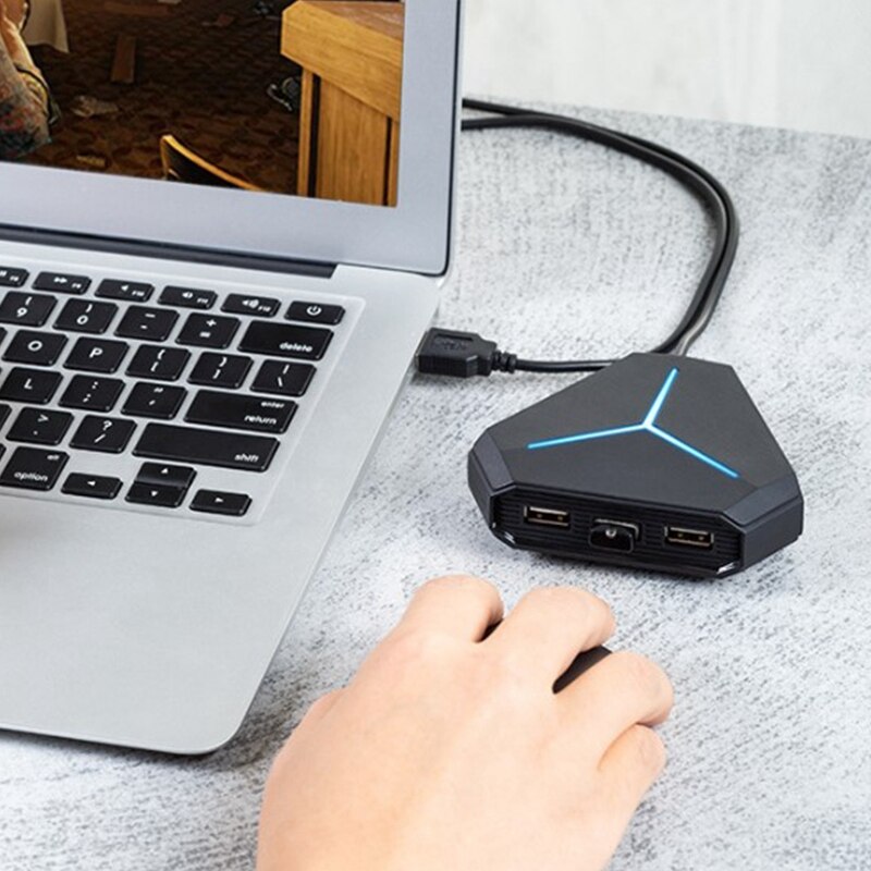 ICECOOREL Computer USB Splitter Konverter Multi-Interface Hub Set Linie USB High Speed Eine für Sechs Expander Kartenleser