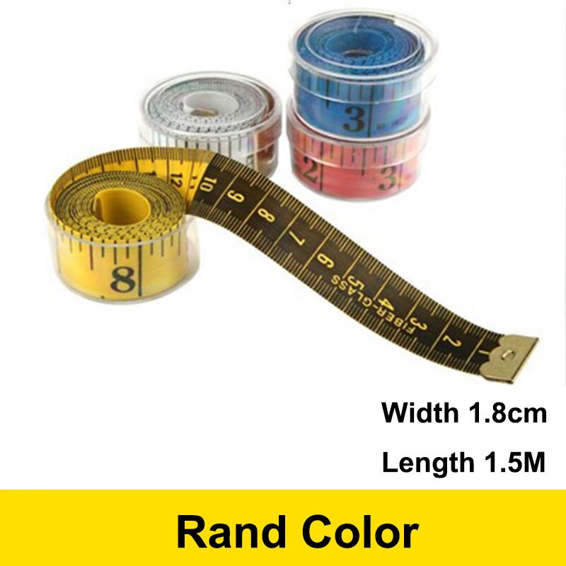 Mesureing Tape Retractable Foot Measure Ruler For Sewing Meter Children's Growth Mini Soft Inch High Precision Double Scale: 18-15M