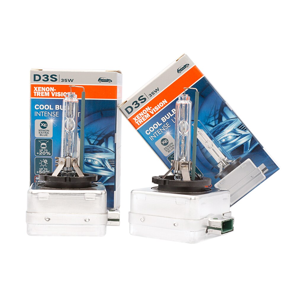 2 kpl 35w piilotettu xenon -lamppu  d3s 66340 4300k 6000k kylmä sininen, metallikiinnike auton ajovalolle