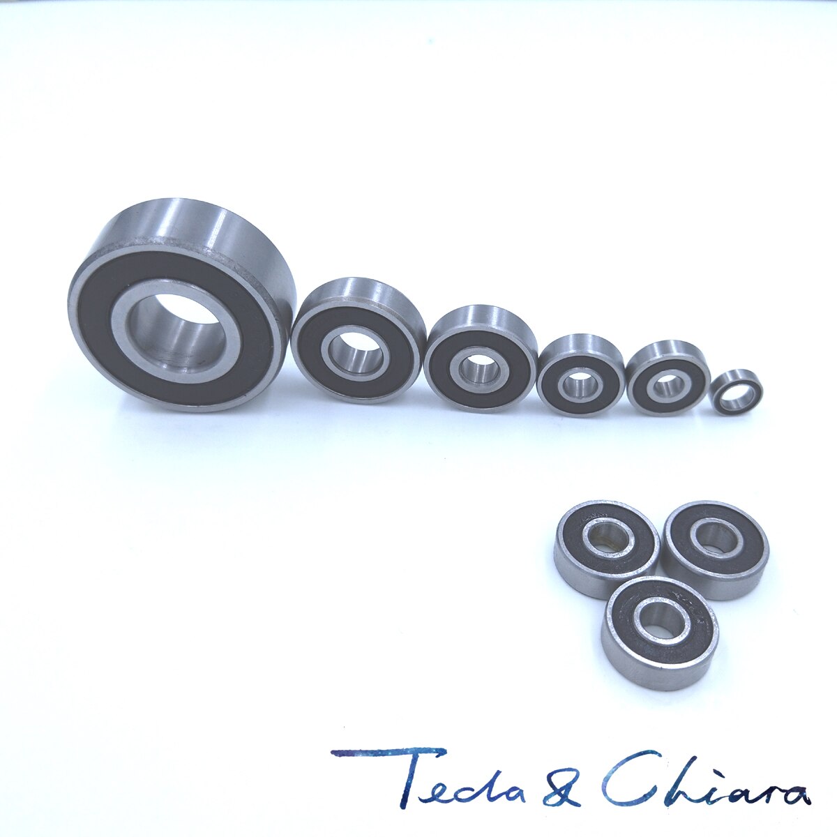 5 pçs 6001-2rs 6001rs 6001rs 6001 rs rolamentos rígidos de esferas 12x28x8mm frete grátis alta qualidade