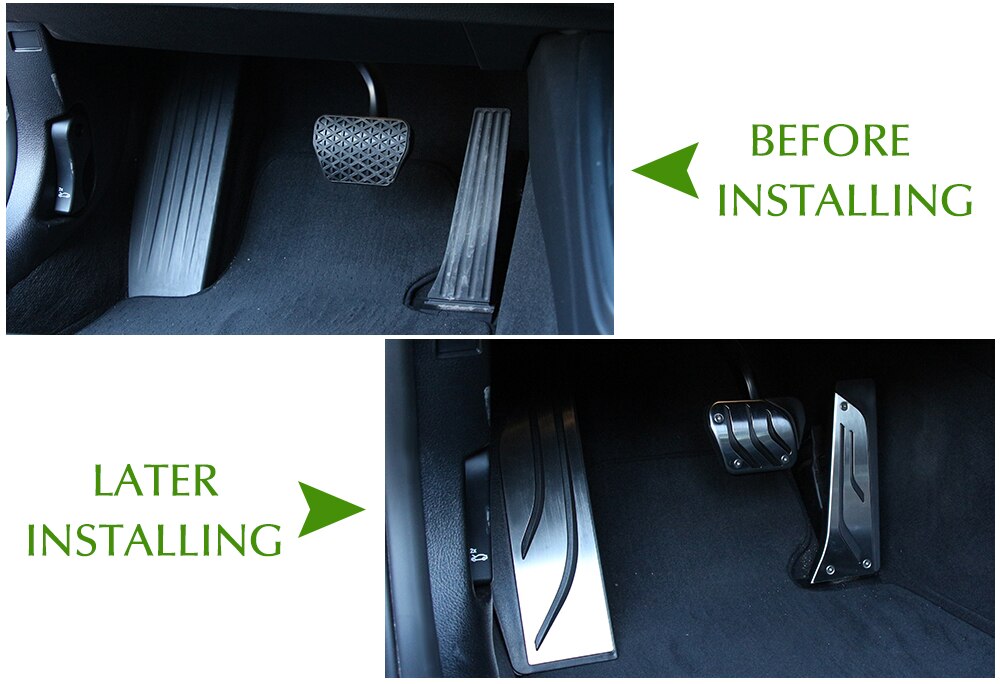 Car Pedals Pedal Cover Fit for BMW F20 F21 F22 F23 F24 F30 F31 F32 F33 F34 F35 F36 F80 F82 F83 E81 E82 E88 E90 E91 E92 E93 LHD