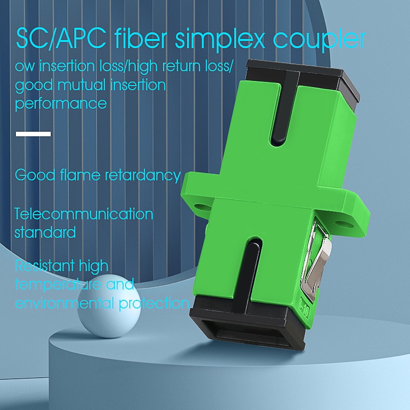 300/Zak Sc Apc Simplex Mode Glasvezel Adapter Sc A... – Grandado