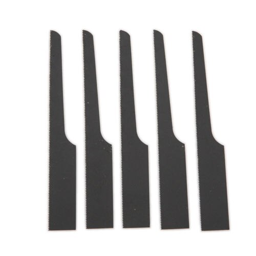 Fixmee 5pcs 32T/1'' Bimetallic Reciprocating Air Saw Blades Cutting Hack Cut Off Tool