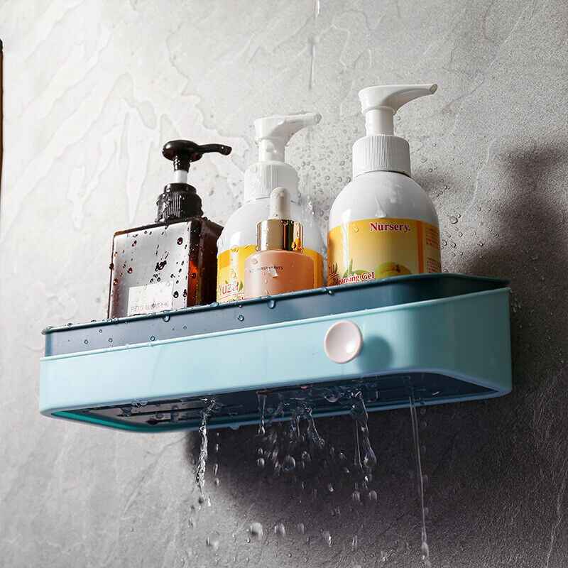Bathroom Shelf Storage Shampoo Holder Kitchen Storage Rack Organizer Wall Shelf Bathroom Holder Shelves Corner Shower Shelf