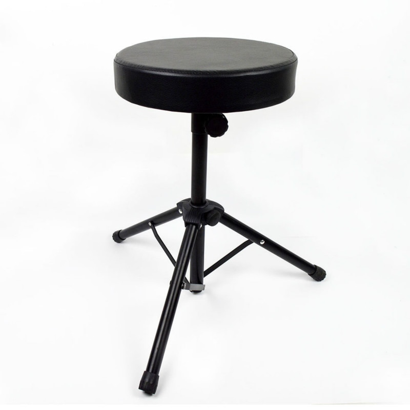 Tabouret de Piano rond en acier, , pour tambour électronique, tabouret de Piano en métal, clavier, hauteur réglable