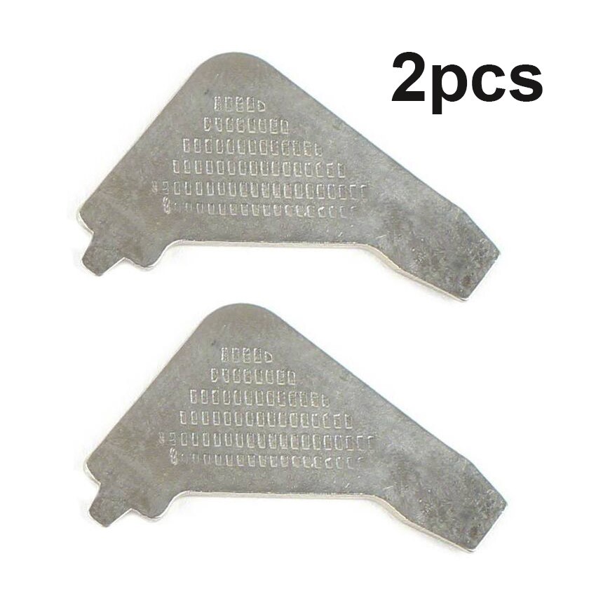 Mini needle plate Screw driver Set sewing tool for sewing machine: sanjiaoluosi-2pcs