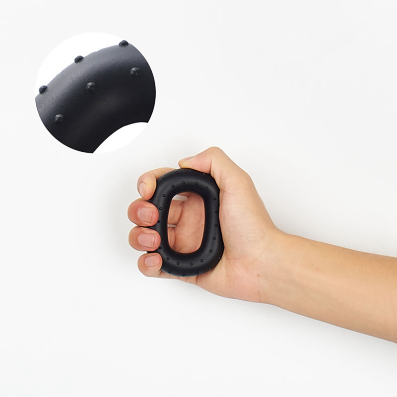 2Pack Hand Grip Strengthener Rings Strength Trainer For Finger Forearm Exercise Rock Climbing Gripper Workout