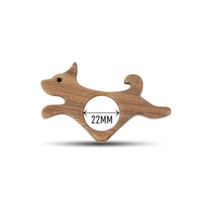 Marcapáginas de madera para lectura de perros y gatos, anillos, suministros escolares, marcador guía de páginas para estudiantes, letrero de marcado, soporte de página de libro: verde