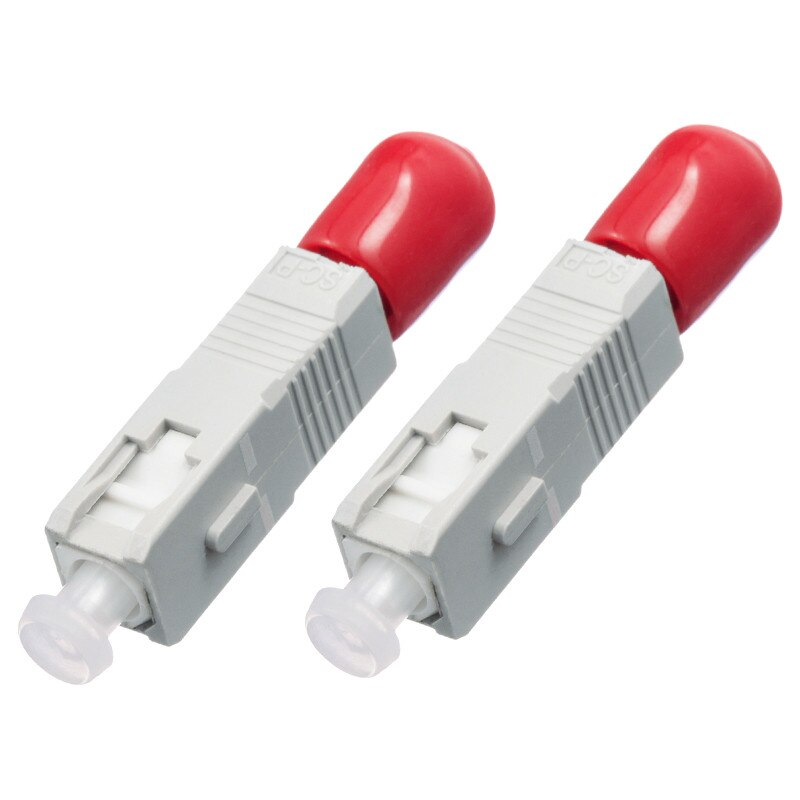 Sc upc macho para st upc fêmea híbrido adaptador de fibra óptica conector de fibra SC-ST singlemode adaptador óptico conector