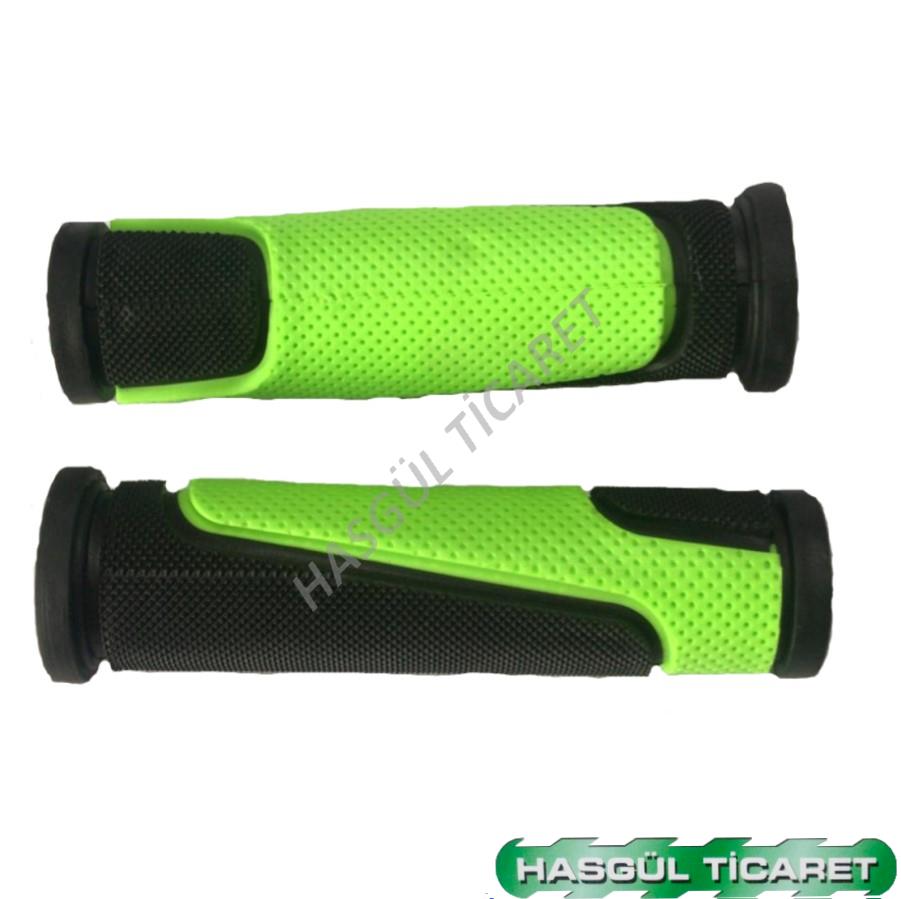 Hsgl Fiets Zachte Dubbele Kleur Siliconen Gezant Fiets Accessoire Onderdeel Stuur: Oranje