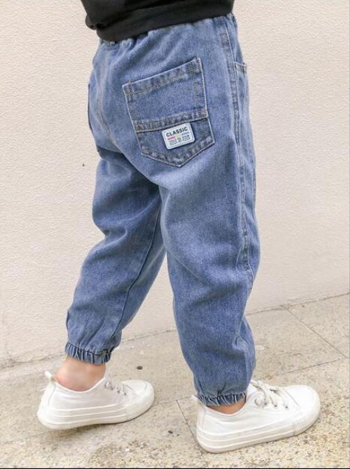 Boy Jeans For Boy Patchwork Boys Casual Cargo Pants Kids Jeans Pants School Spring Autumn Novelty Clothes For Boys 2-6 years