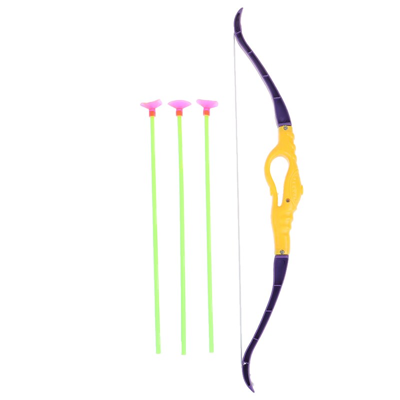 Kids Shooting Outdoor Sports Toy Bow Arrow Set Plastic Toys for Children Outdoor Funny Toys With Sucker Set Kids Toy