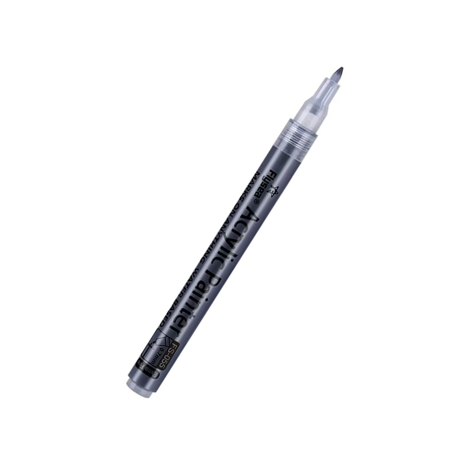 Black/White/Gold/Silver Extra Fine Point Acrylic Marker Pens for Ceramic Wood Metal Paper Drawing Opaque Ink: WHITE