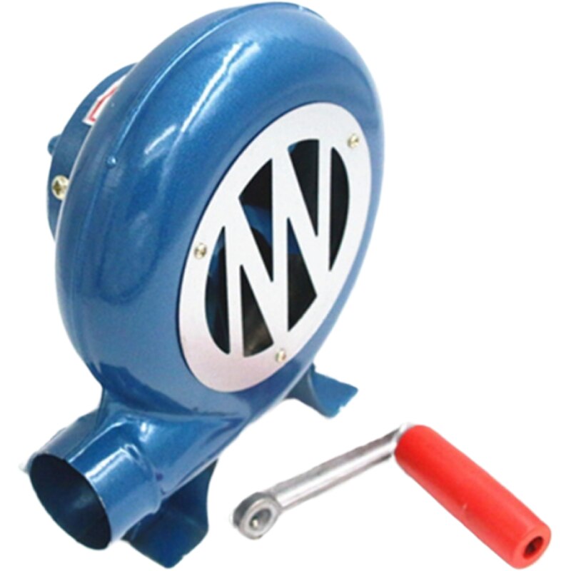 Hand Crank Blower Cast Iron Gear Outdoor Barbecue Home Small Manual Blower Popcorn Booster