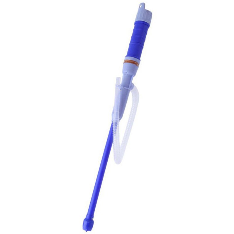 Battery-Operated Liquid Turbo Pump Cordless Pvc Transfer Pump Automatic Powered Portable Liquid Turbo Pump: Blue