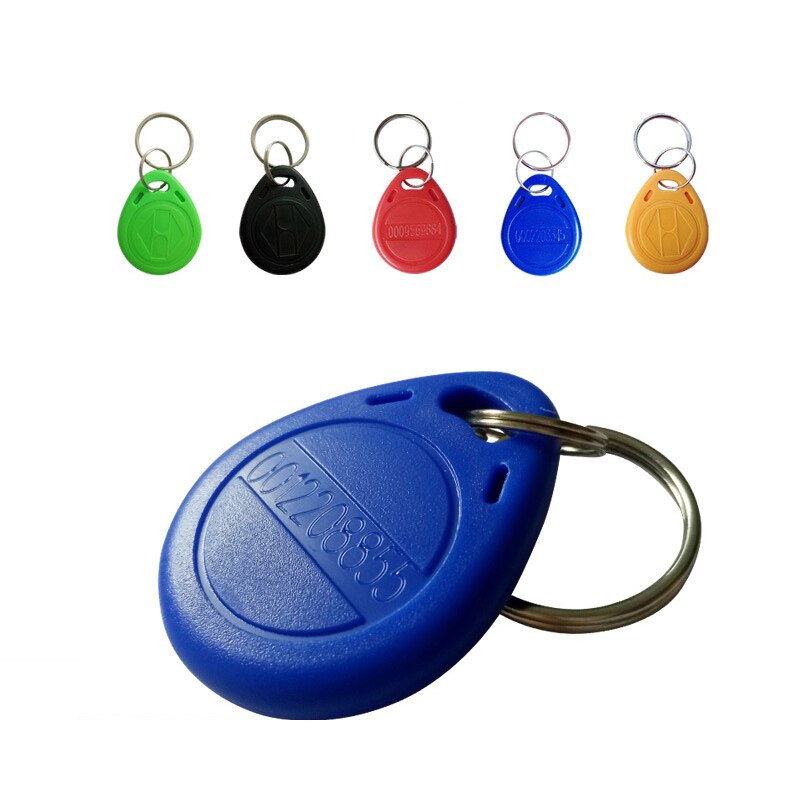 125Khz RFID Keychain Card TK4100 ID Keychain Access Control Time Attendance Card Community Elevator Card Access Control ID Cards