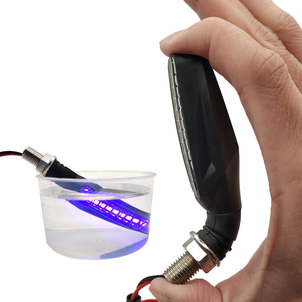 Clignotant LED universel pour motos, pour Kawasaki Z750 Z1000 Z650 Z900 Z800 Z250 Z300