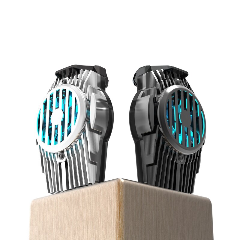 Tragbarer handykühler mit led-beleuchtung, geeignet für 4.7 to 7.5 zoll-handys