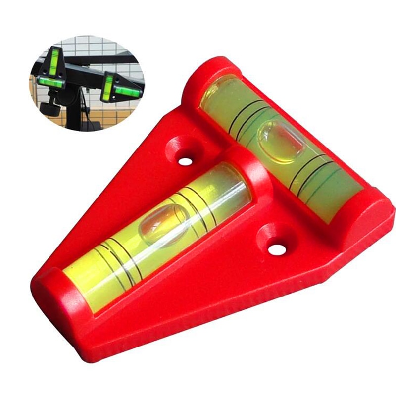 2 Way T Level Bubble Level Bubble For Machines Furniture Tripods Camera Mini Spirit Level Measurement Instrument Bubble Level